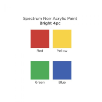 Spectrum Noir Acrylic Paint Markers Bright (4pcs) (SN-ACPM-BRI4)